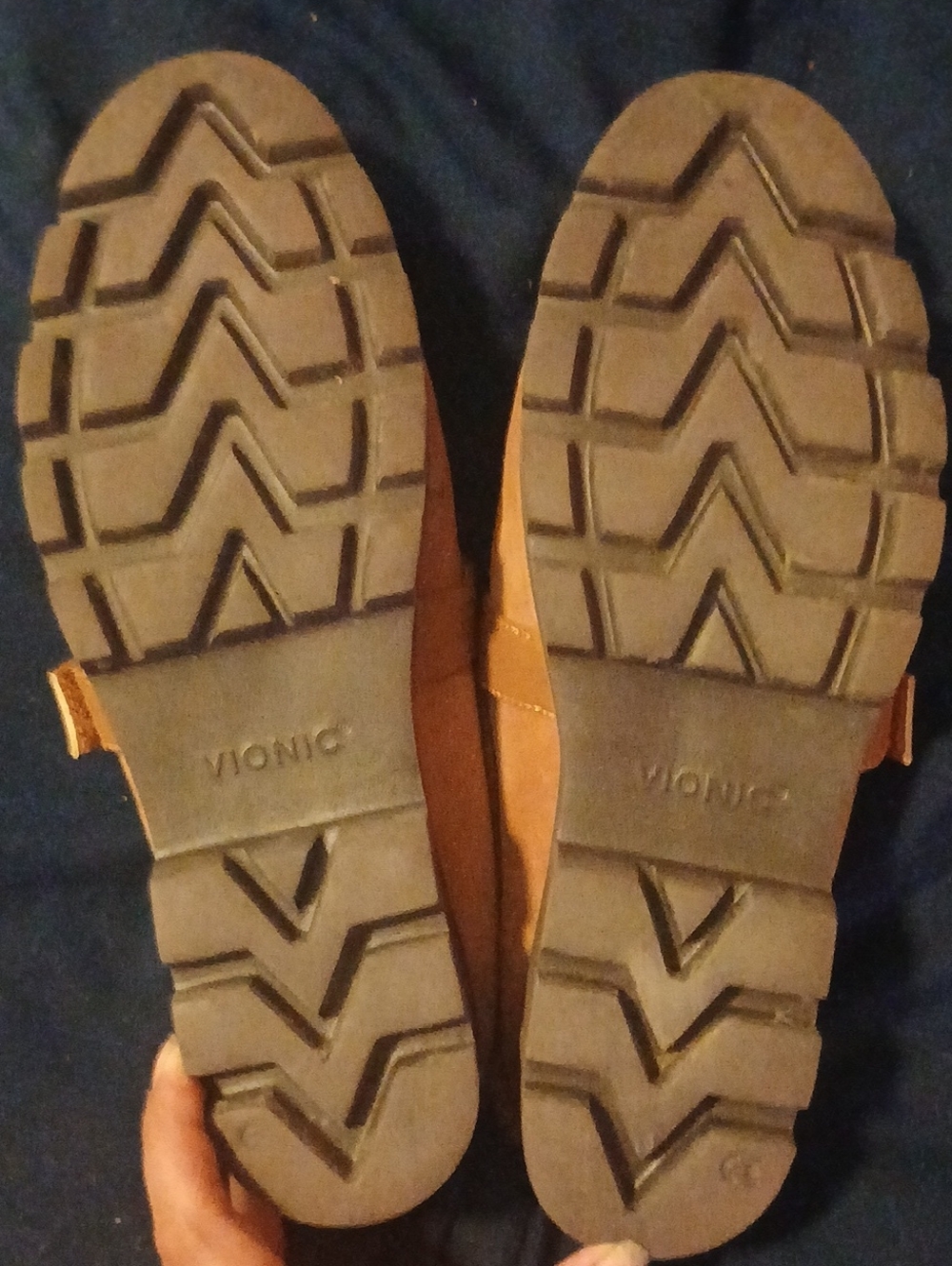Vionic Womens Charm Kailen Faux Shearling Fuzzy Mules Size 7 - Picture 9 of 16